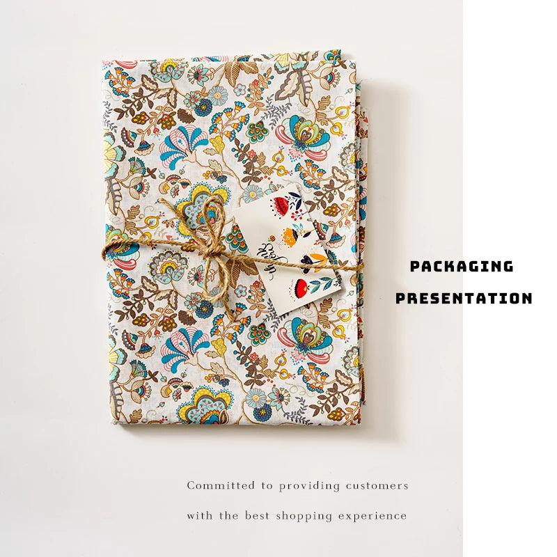 Fabric - 40 Precut Strips (6.35 X 49.78 cm) for Quilting And Sewing, 20 Floral Prints Assortment, 100% Material,