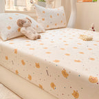 Polyester Microfiber Fitted Sheet Sets – 2-Piece or 3-Piece