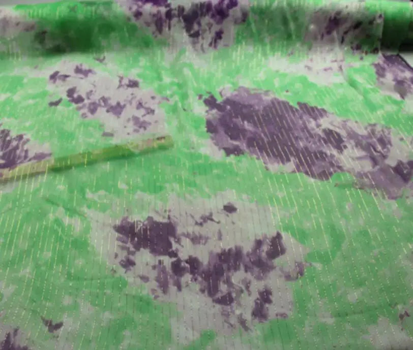 Floral Print Silk-Cotton Blend Fabric – 135cm Wide, 9-10mm | Dresses, Blouses & Luxury DIY Sewing