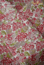 145cm Floral Cotton Poplin Fabric, 50cm Piece