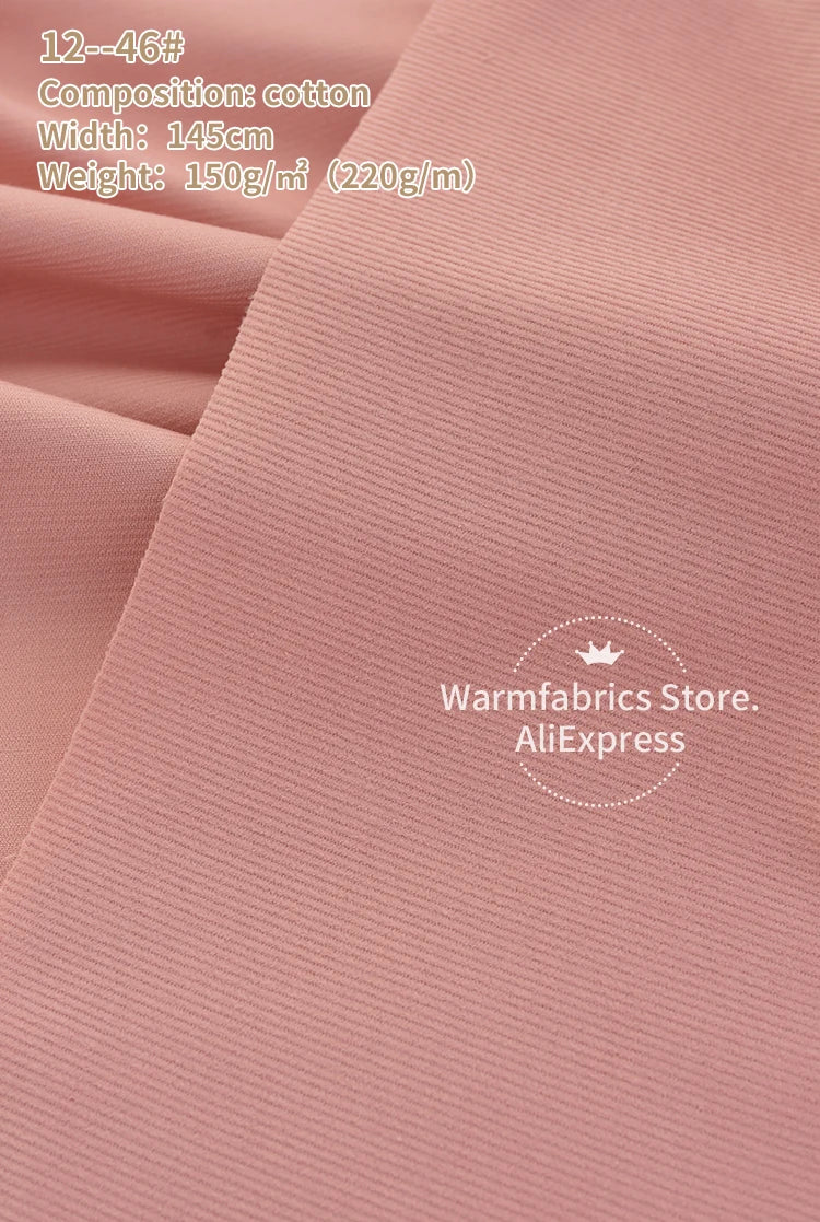145*50cm/Pcs In Stock 21 Corduroy Fabric Cotton High Quality Plain Cotton Corduroy Fabric for Clothing