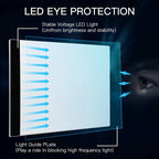 Almohadilla de luz LED para pintura de diamantes y bordado – Caja de luz de calco regulable de 3 niveles | A5, A4, A3