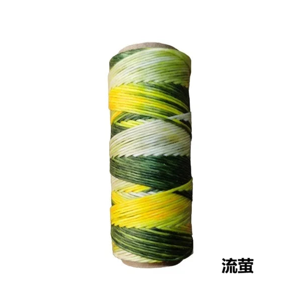 Hilo Redondo de Poliéster Encerado – 0.6mm, Carrete de 50m | 41 Colores | Macramé, Joyería y Marroquinería