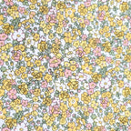 Tela de Algodón con Estampado Floral Pequeño – 145cm (57") de Ancho | Cortada a Medida | 4 Diseños