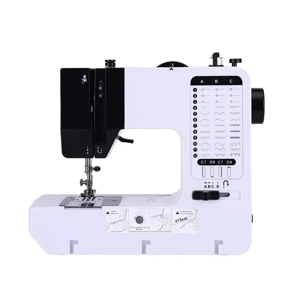 38-Stitch Mini Sewing Machine – Portable, LED Light, Foot Pedal & Bundle Options