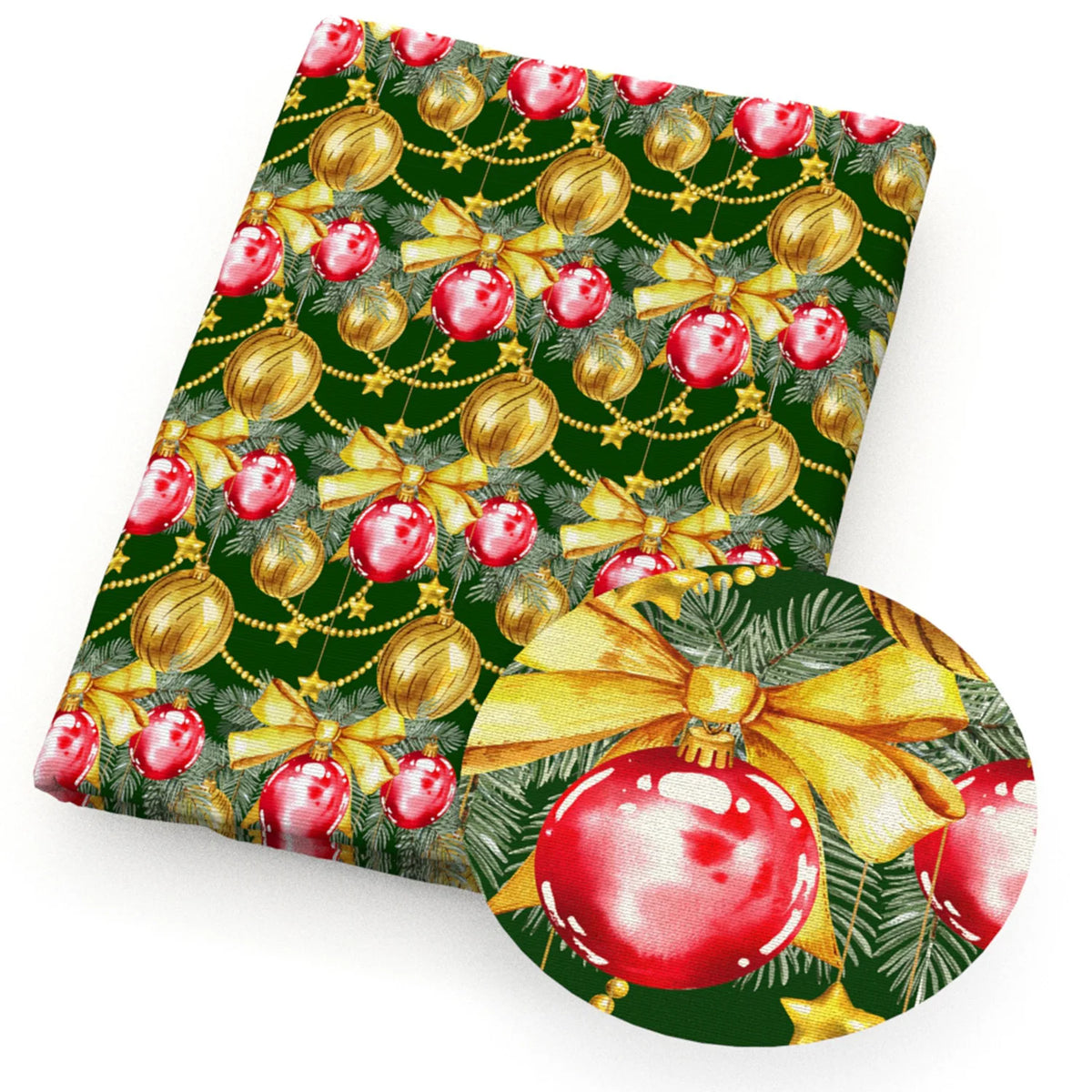 Tela Estampada Navidad Patchwork – 50x145cm, Varios Tipos de Tela
