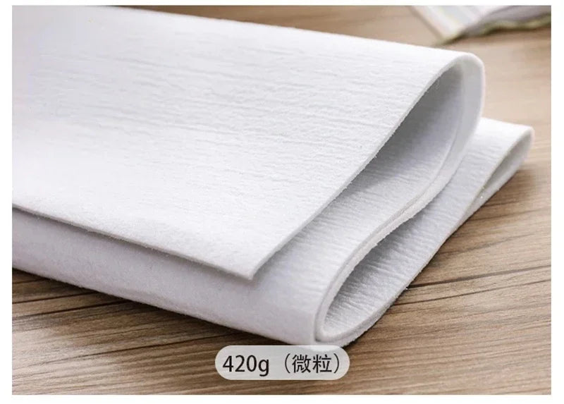 Iron-On Fusible Interfacing | Single-Sided Adhesive Interlining | 90cm Wide