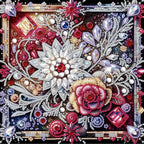 Kit de pintura de diamante de mariposa – Forma especial | 30x30cm (11.8" x 11.8")