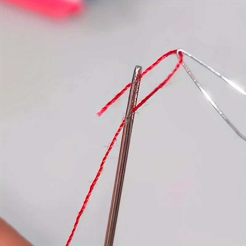6PCS Herramientas Esenciales de Enhebrado para Coser - Herramientas de Enhebrado Sencillas para Máquinas de Coser, Manualidades, Asistentes Convenientes para Personas Mayores