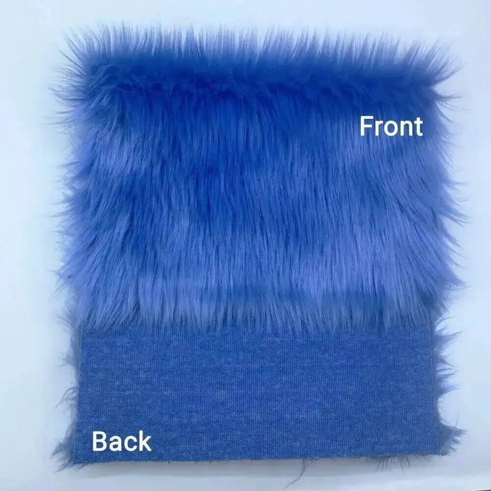 4cm Shaggy Plush Fur Fabric – 100% Polyester, Soft & Non-Shedding | Fursuit, Dolls & DIY Crafts (25×45cm Panels)