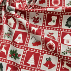 100% Cotton Christmas Print Fabric, 140cm Wide