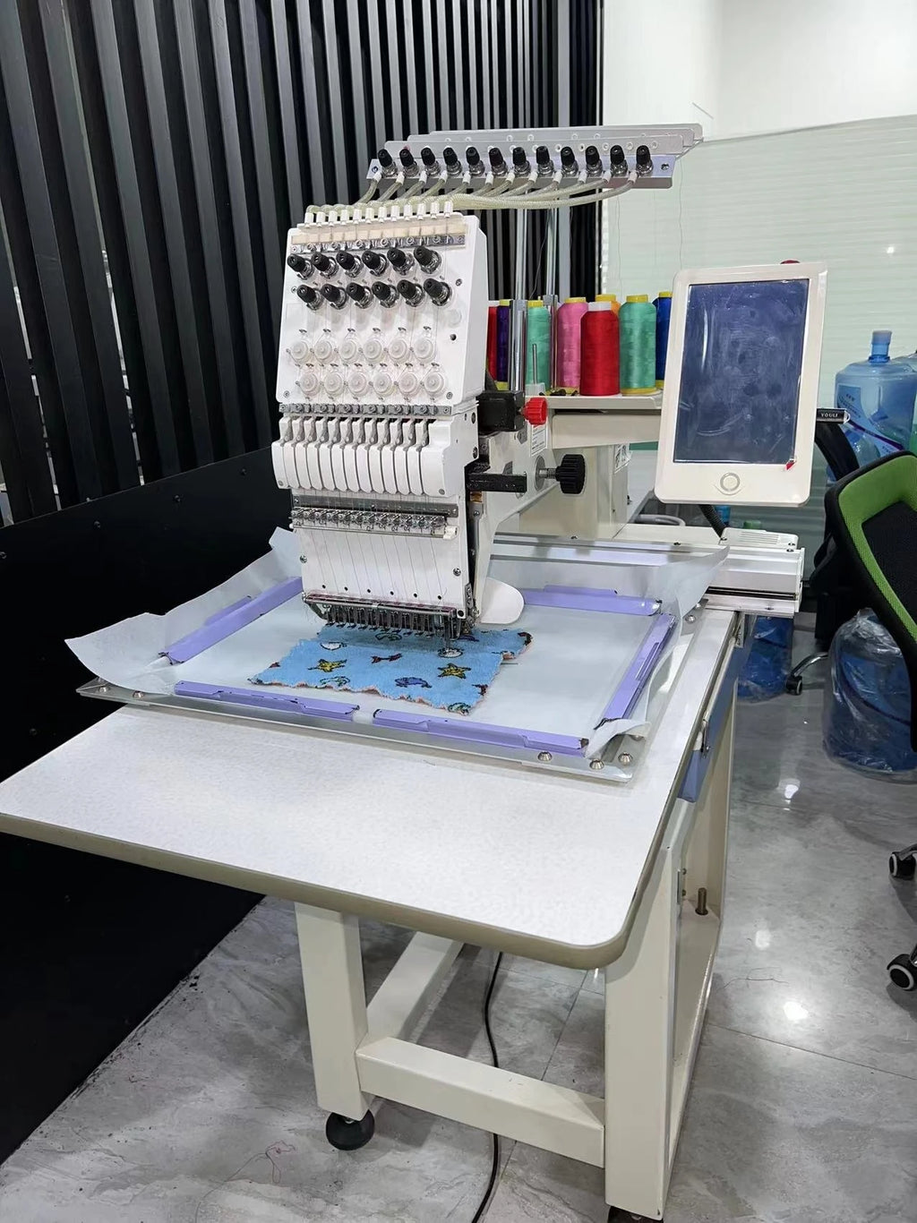Used A15 Single Head Embroidery Machine – Personalized Commercial Embroidery
