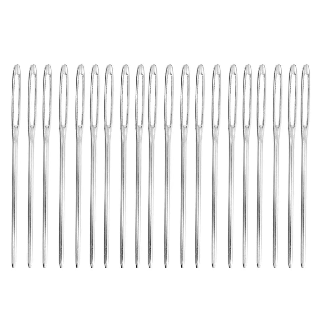 20-Piece Large-Eye Tapestry Needles – Blunt Tip