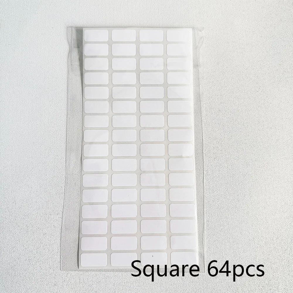 Etiquetas Adhesivas para Diamond Painting — Pegatinas de Puntos Redondos y Cuadrados para Almacenamiento