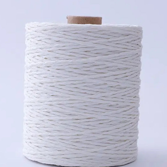 Raffia Yarn for Crochet & Knitting – 150g (5.3 oz) Roll