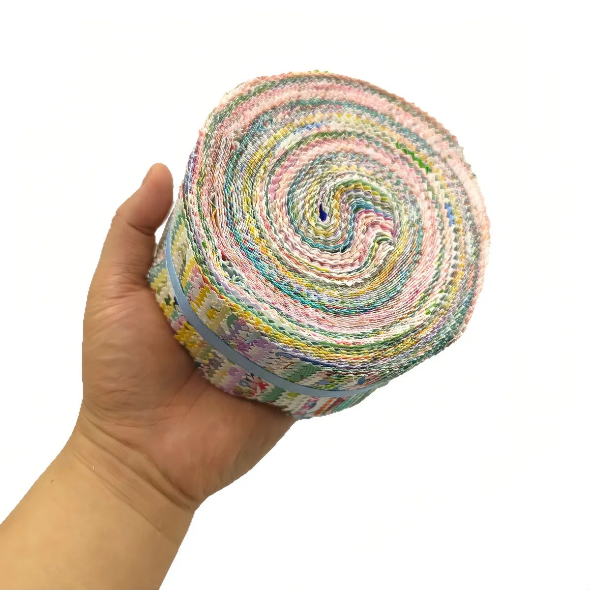 100 Jelly Roll Fabric Strips – 2.5" x 19.7" | Precut Quilting Bundle for Strip Binding & DIY Crafts