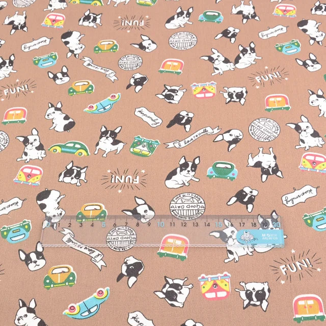 Booksew Cotton Fabric Fat Quarter – Floral, Animal & Cartoon Prints, 20×25cm