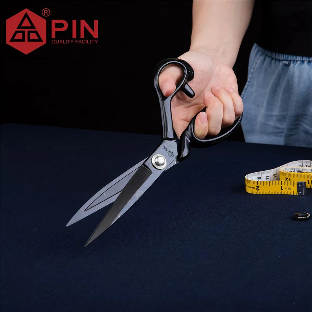 Heavy Duty Fabric & Leather Sewing Scissors Set | 8", 10" & 12" Shears