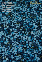 145cm Floral Cotton Poplin Fabric, 50cm Piece