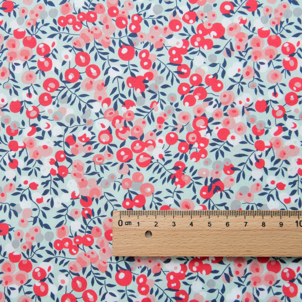 Small Floral Print 100% Cotton Poplin Fabric | 145cm Wide | 145×50cm per Piece
