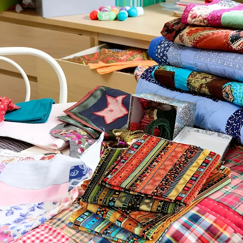 WENYUYA 5-Piece African Ethnic Print Fat Quarters – Organic Cotton Precut for Quilting & Patchwork