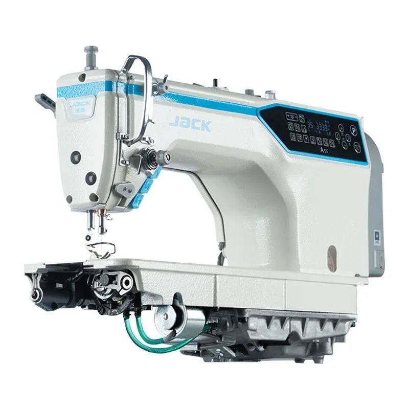 Jack A5E High-Speed Computerized Lockstitch Sewing Machine – Direct Drive with Auto Thread Trimmer