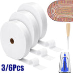 Jelly Roll Batting Strips for Rugs and Quilting Crafts