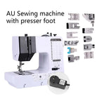 Máquina de Coser Portátil Mini LED de 38 Puntadas