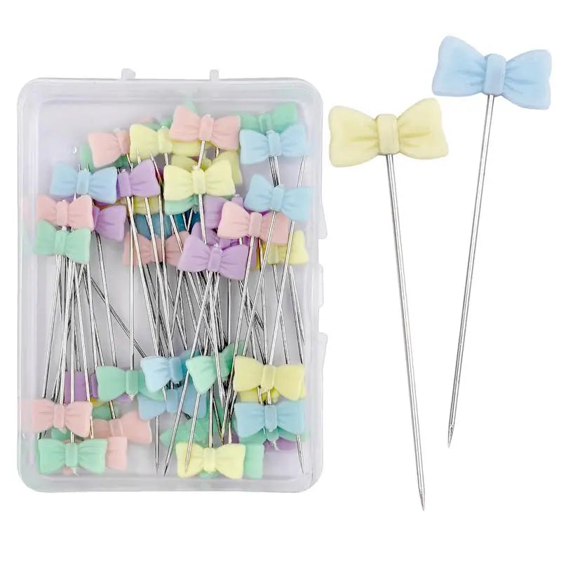 Nickel-Plated Dressmaking Pins for Sewing & Patchwork – 50 or 100 Pcs