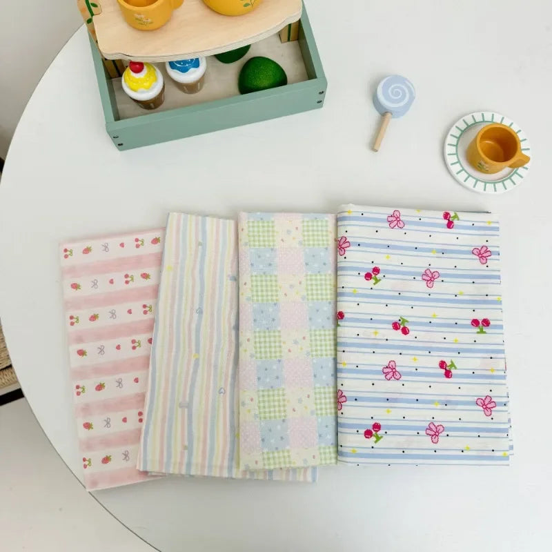 Fresh & Elegant Floral Printed 100% Cotton Fabric — By the 1/2, 1, or 2 Yard