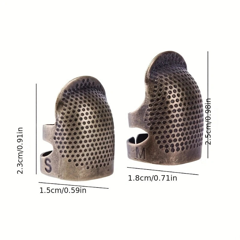 Antique-Style Metal Thimble – Small or Medium