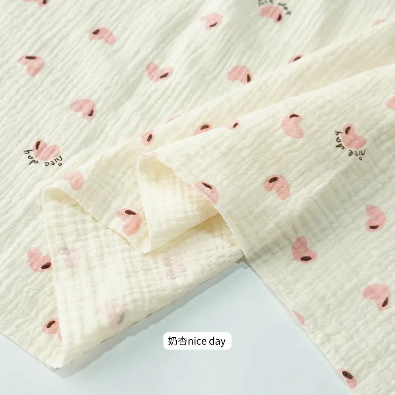 Double Gauze Cotton Fabric – Printed 132cm Wide | Baby, Quilting & Home Sewing
