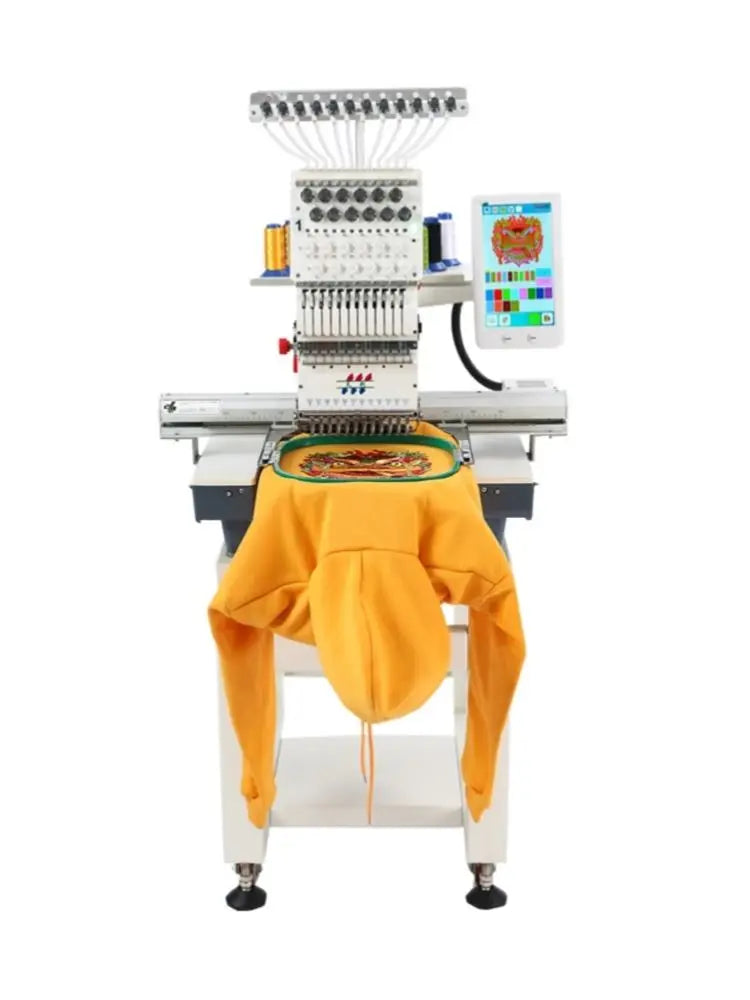 Boutique Commercial Embroidery Machine – 9/12 Needle, Multiple Hoop Sizes, Electric Benchtop