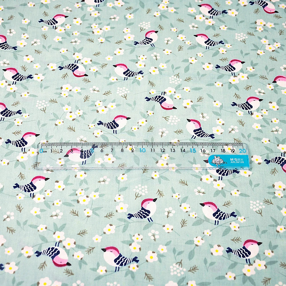 Cartoon & Floral Cotton Fabric Fat Eighths - 20x25cm Patchwork Fabric
