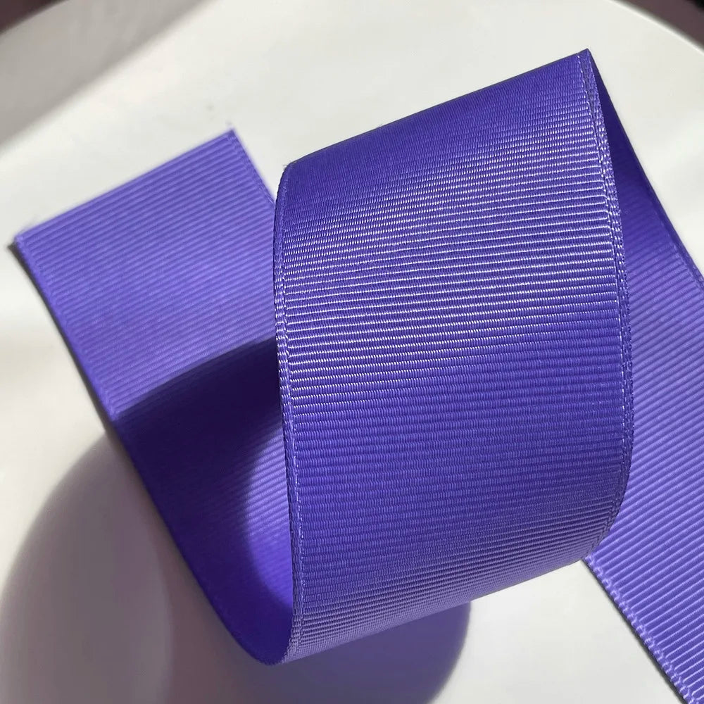 Solid-Color Polyester Ribbon – 10-Meter Roll