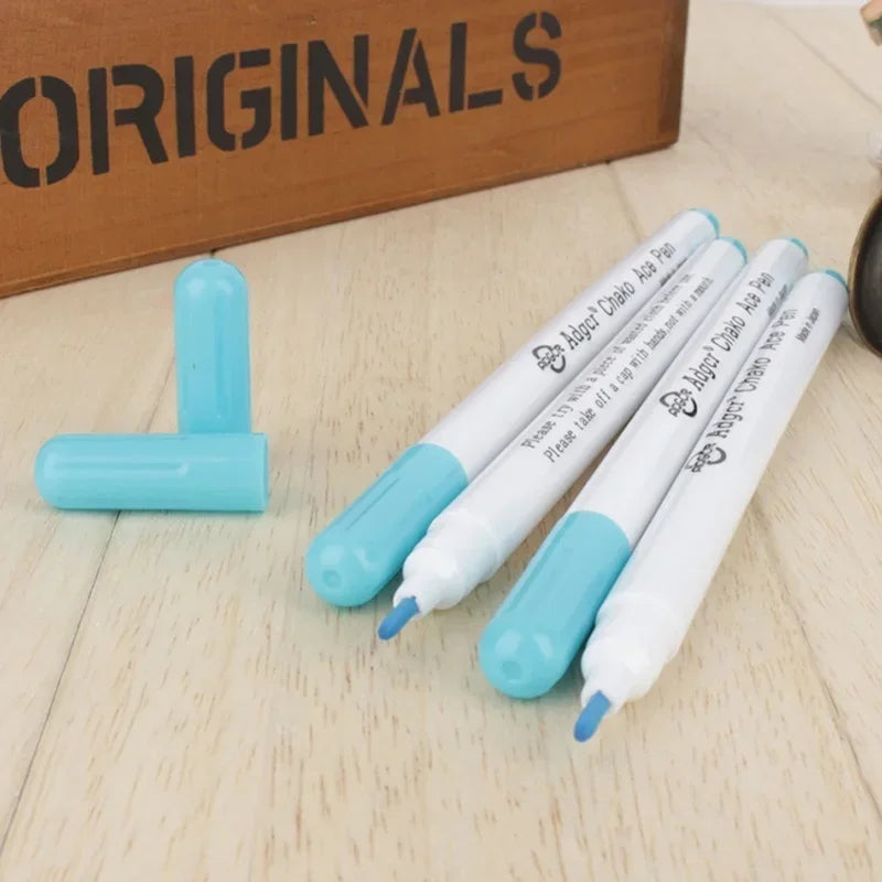 Water-Soluble Fabric Marking Pens – 4-Pack | Disappearing Ink for Embroidery, Cross-Stitch & Quilting