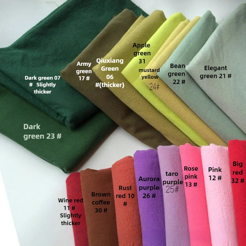Cotton Linen Crepe Fabric – Skin Texture, 137cm Wide, 230g/m | Clothing, Curtains & Home Décor