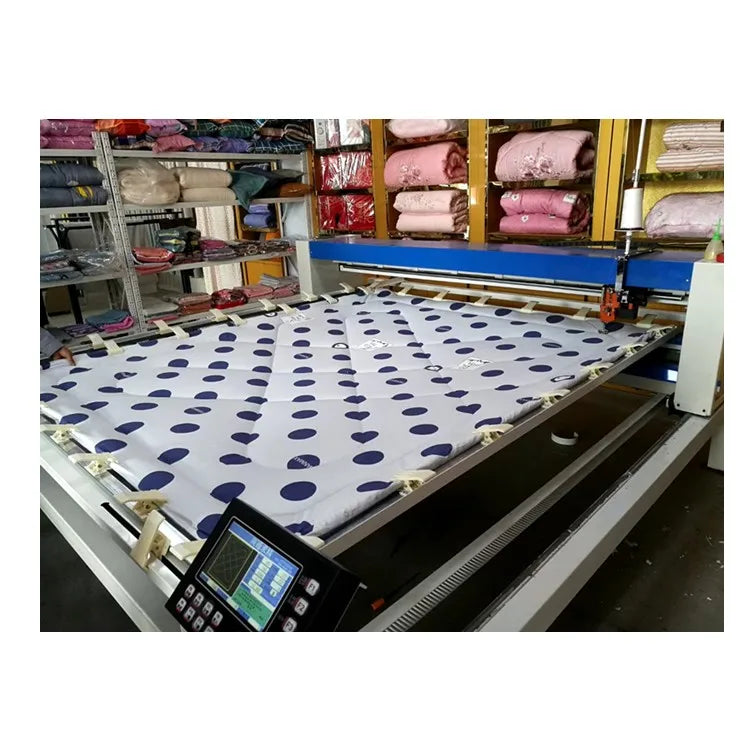 Energy-Efficient Digital Longarm Quilting Machine