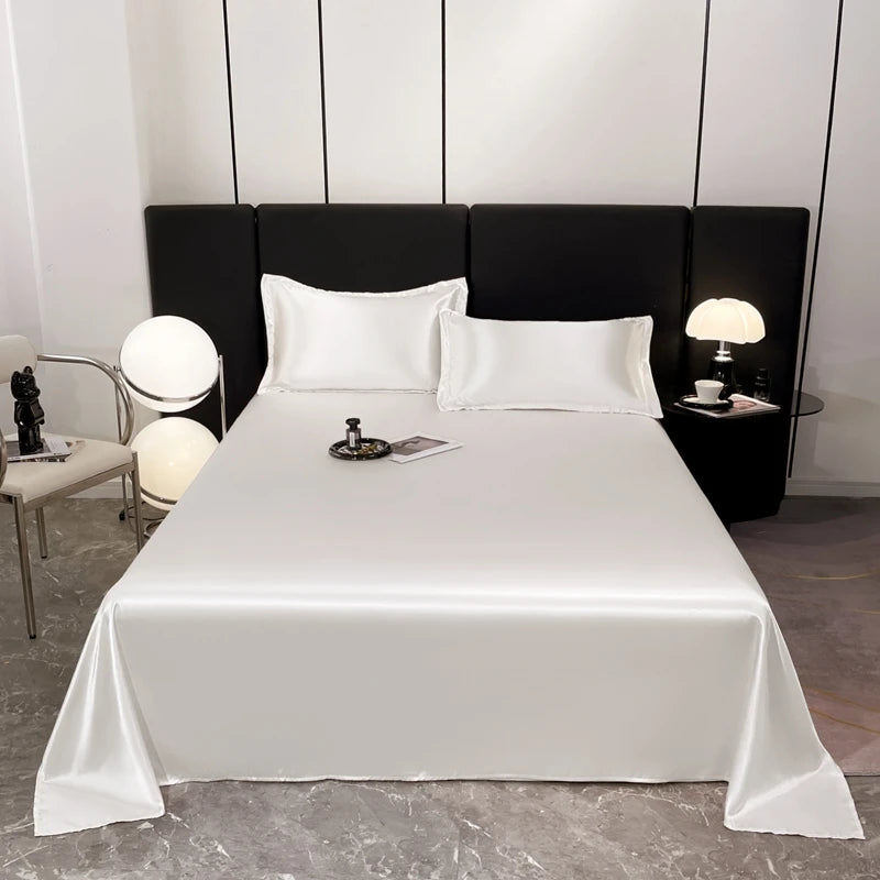 Polyester Flat Bed Sheets – 1-Piece or 3-Piece Sets