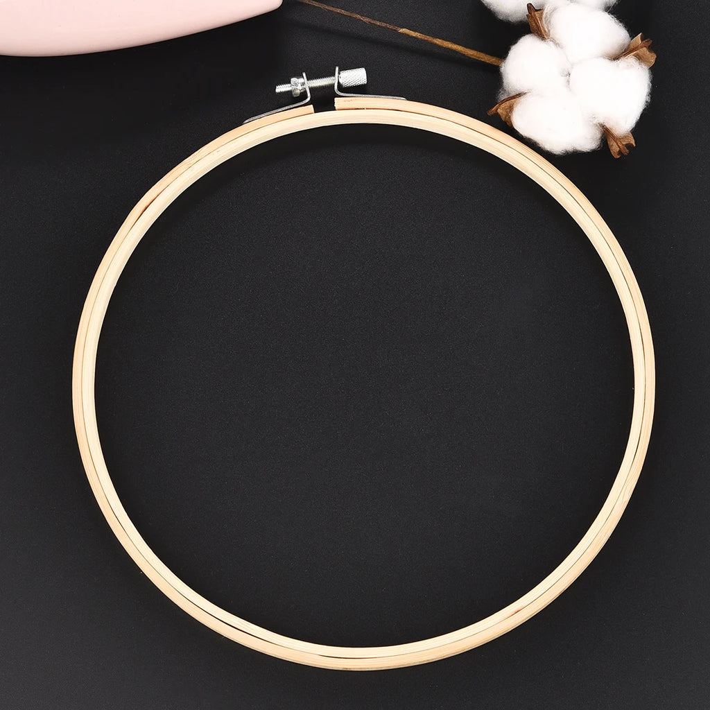 Bamboo Embroidery Hoop – 8 Round Sizes