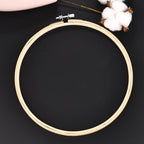 Bamboo Embroidery Hoop – 8 Round Sizes