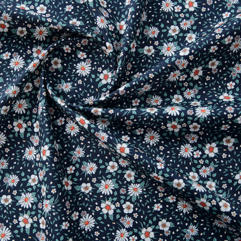 Printed Cotton Poplin Fabric By the Meter – Soft Breathable 100% Cotton for Quilting, Clothing & DIY