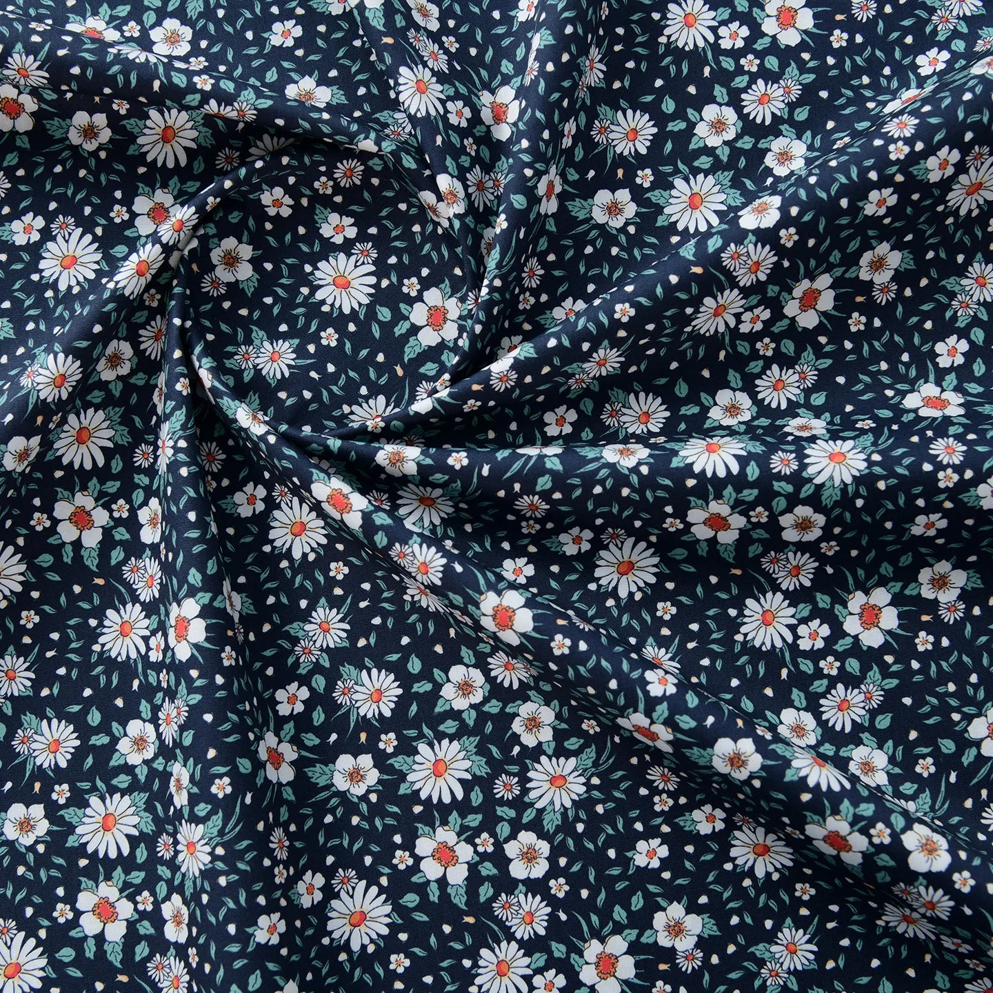 Printed Cotton Poplin Fabric By the Meter – Soft Breathable 100% Cotton for Quilting, Clothing & DIY