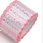 Moonstitched-Edge Printed Grosgrain Ribbon – 50-Yard Roll