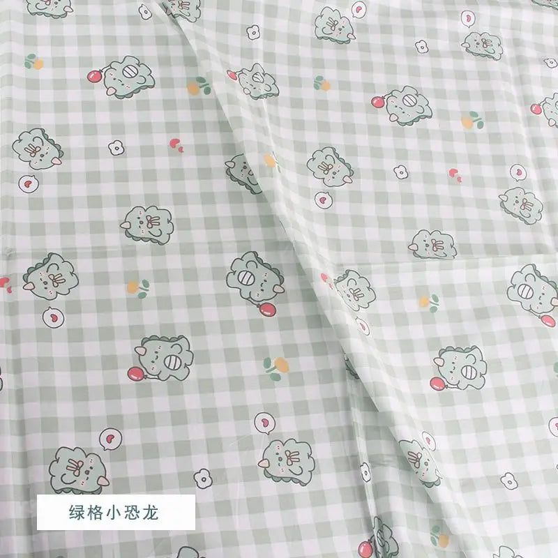 Pure Cotton AB Face Fabric – Cartoon Printed for Baby & Children's Clothing, Bedding & Quilting