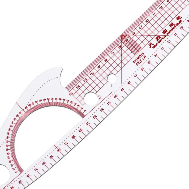French Curve Ruler – Flexible Multi-Function Sewing & Pattern Drafting Ruler