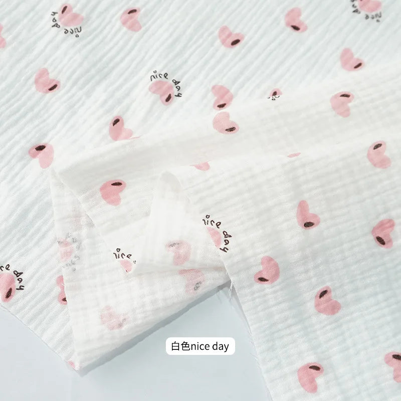 Double Gauze Cotton Fabric – Printed 132cm Wide | Baby, Quilting & Home Sewing