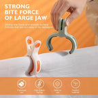 Pinzas de playa/para acolchar – Pinzas de ropa de plástico grandes, resistentes al viento y reutilizables para mantas, toallas y telas