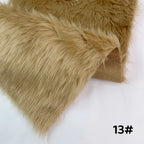 Tela de Pelo Sintético de 2.5cm de Largo – 30x50cm, Cosplay & Fursuit, 23 Colores