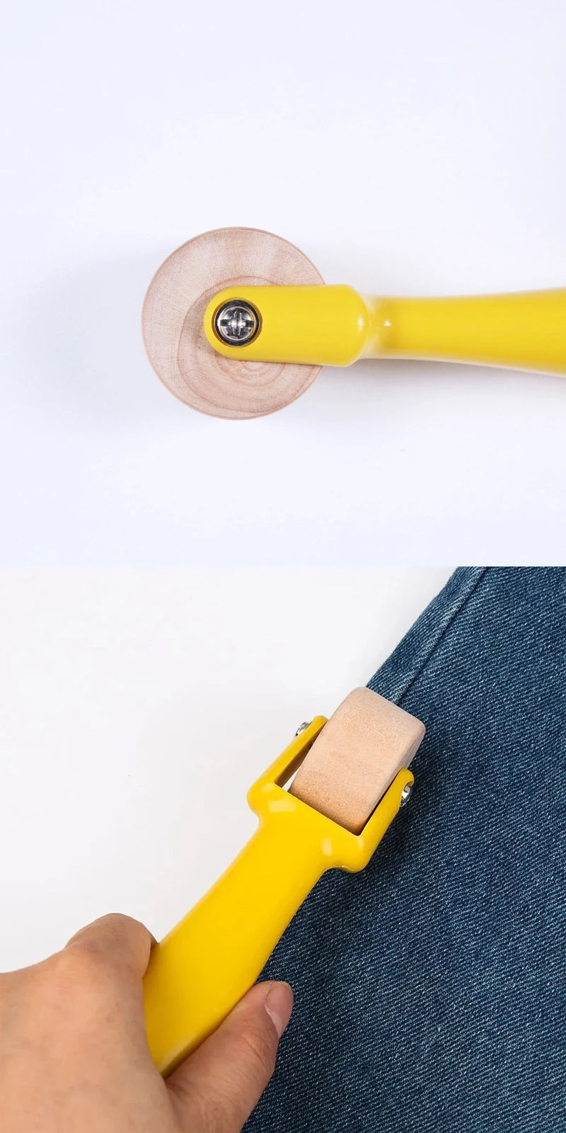 Seam Roller Quilting Press Wheel – Ergonomic No-Heat Seam Pressing Tool